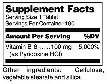 NOW B-6 100 mg